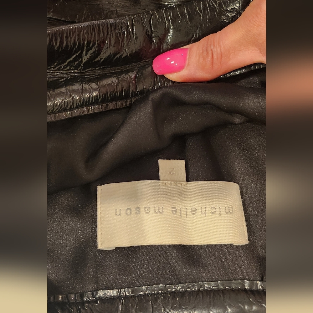 Lether Mini Skirt